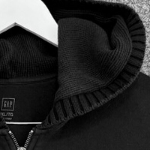 GAP Super thick and warm sweater trim hoodie - Picture 3 of 9